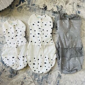 Happiest Baby S, M, and L swaddles
